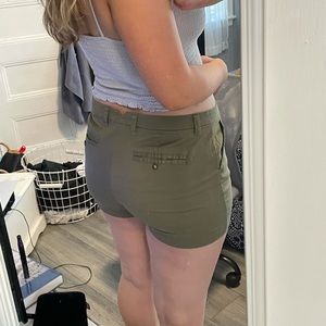 Green shorts